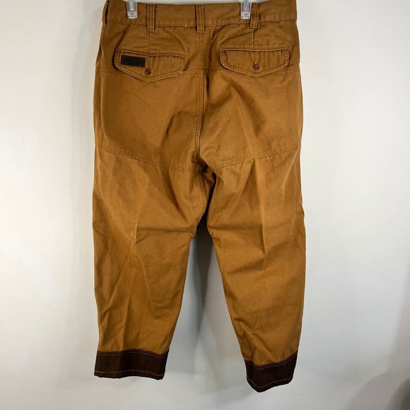 Field and Stream Hunting or Outdoors Heavy Pants with Chaps built in Size 38X30 - Picture 9 of 10